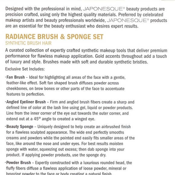 Nice Gift Option! Brush Set a 5 collection pro makeup tools Vegan Cosmetic Case - Picture 4 of 16